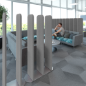 Piano Keys Acoustic Screen