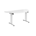 Semi Circular Folding Leg Table
