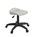 Titan Swivel Junior Stool with Plastic Base and Castors