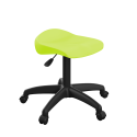 Titan Swivel Junior Stool with Plastic Base and Castors