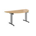 Semi Circular Folding Leg Table