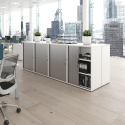 Single Door Tambour Cupboard