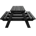 EKO A-Frame Picnic Table - 1.5m - Black