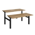 Elev8 Luxe Sit-Stand Back-To-Back Desks