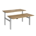 Elev8 Luxe Sit-Stand Back-To-Back Desks