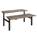 Elev8 Luxe Sit-Stand Back-To-Back Desks