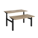 Elev8 Luxe Sit-Stand Back-To-Back Desks