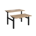 Elev8 Luxe Sit-Stand Back-To-Back Desks