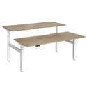 Elev8 Luxe Sit-Stand Back-To-Back Desks