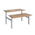 Elev8 Luxe Sit-Stand Back-To-Back Desks