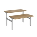 Elev8 Luxe Sit-Stand Back-To-Back Desks