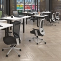 Elev8 Luxe Sit-Stand Back-To-Back Desks