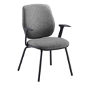 Tegan Fabric 4 Leg Frame Meeting Chair