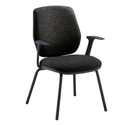 Tegan Fabric 4 Leg Frame Meeting Chair