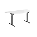 Semi Circular Folding Leg Table