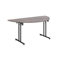 Semi Circular Folding Leg Table
