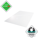 Mural Polycarbonate Low Pile Carpet Clear Chair Mat