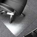Mural Polycarbonate Low Pile Carpet Clear Chair Mat