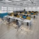Connex Triple Back to Back Desks