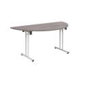 Semi Circular Folding Leg Table