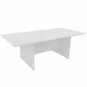 Rectangular Conference Tables with Straight Modesty Panel and Panel End Legs