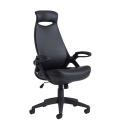 Tuscan High Back Fabric Managers Chair with Head Support