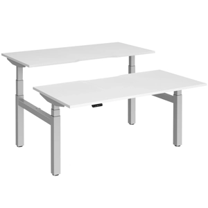Elev8 Luxe Sit-Stand Back-To-Back Desks