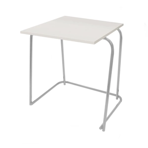 Heavy Duty Nesting Exam Desk - Light Grey Frame - Light Grey