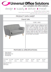 DATA SHEET - Skandi Sofa (6982)