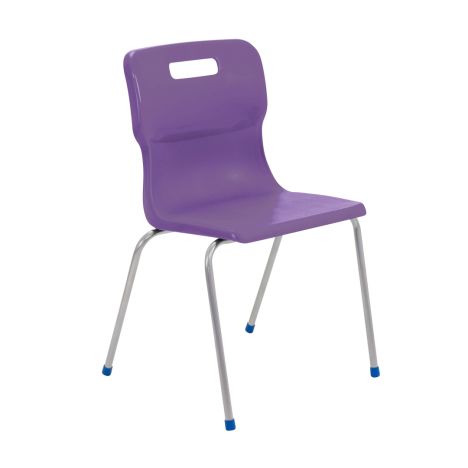 Titan 4 Leg Chair - Size 6 - Purple