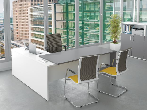Executive Panel End Desking