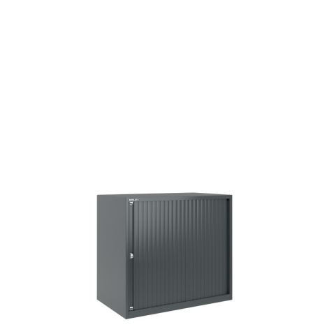 Essentials Tambour Cupboards - 1000mm - Anthracite