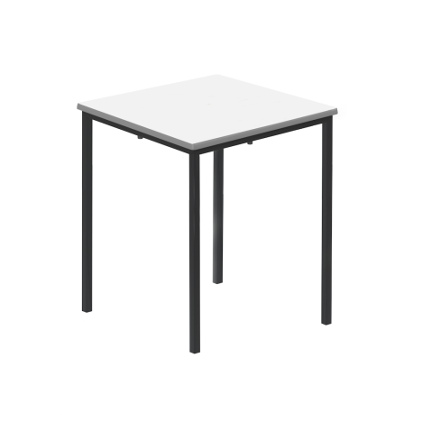 Titan Square Classroom Tables - 600 x 710mm - White