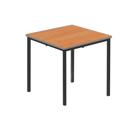Titan Square Classroom Tables - 600 x 590mm - Beech