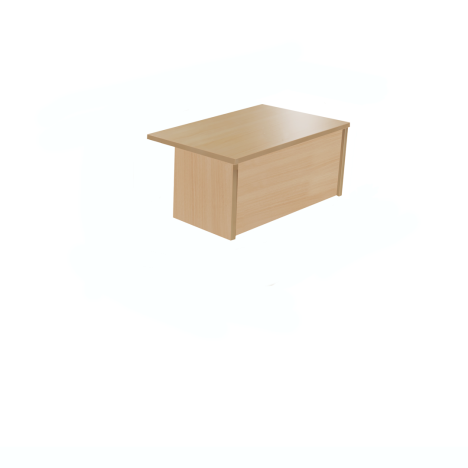 Reception Units - Hood Unit - W800 x D300 x H405mm - Oak