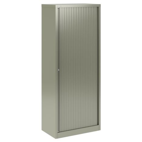 Essentials Tambour Cupboards - 1970mm - Goose Grey
