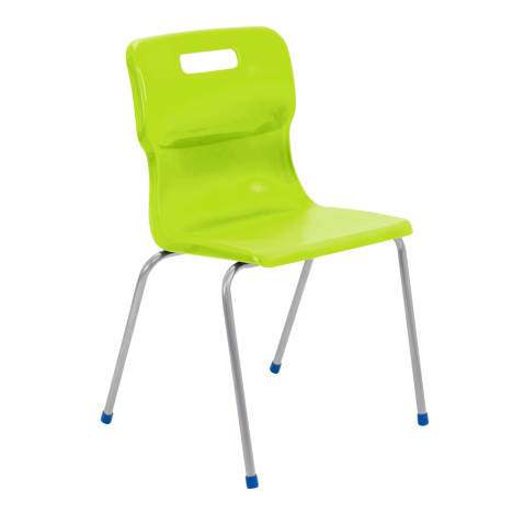 Titan 4 Leg Chair - Size 6 - Lime