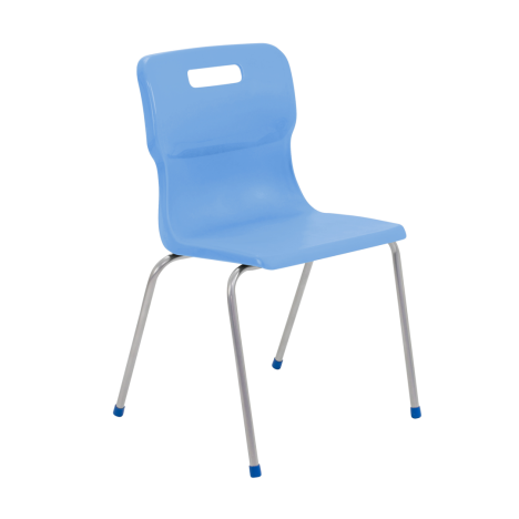 Titan 4 Leg Chair - Size 6 - Sky Blue
