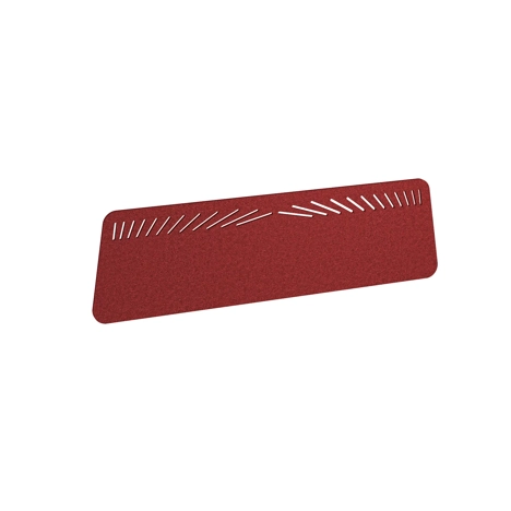 Domino Acoustic Desktop Screen - 1400mm - Pure Red
