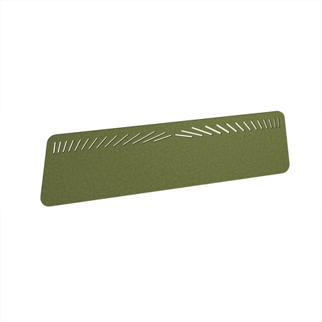 Domino Acoustic Desktop Screen - 1600mm - Reed Green