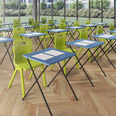 Folding Frame Exam Desk