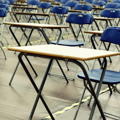 Folding Frame Exam Desk