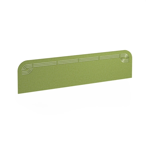 Offset Acoustic Desktop Screen - 1600 - Fruit Green
