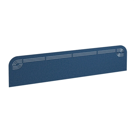 Offset Acoustic Desktop Screen - 1800 - Blue