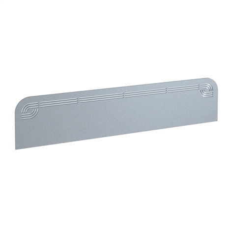 Offset Acoustic Desktop Screen - 1800 - Light Grey