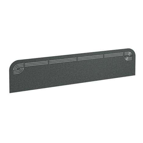 Offset Acoustic Desktop Screen - 1800 - Moonlight Grey