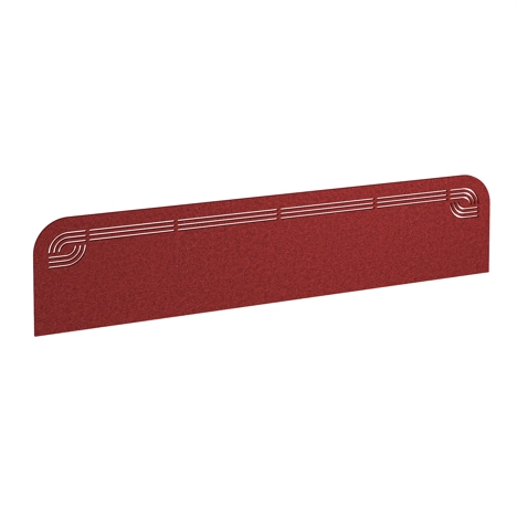 Offset Acoustic Desktop Screen - 1800 - Pure Red