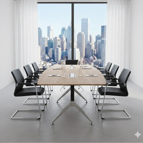 Cante Cantilever Frame Medium Back Boardroom Chair