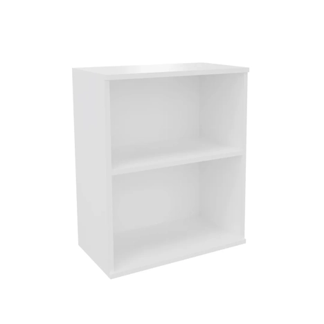 Desk High Bookcase - 600 - White