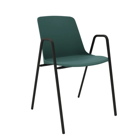 UNO Conference Chair with Armrest - Green